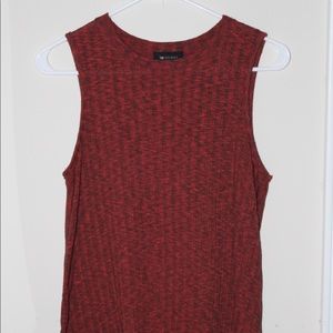 🔴🔴Very cute rusty red fancy top from AB Studio